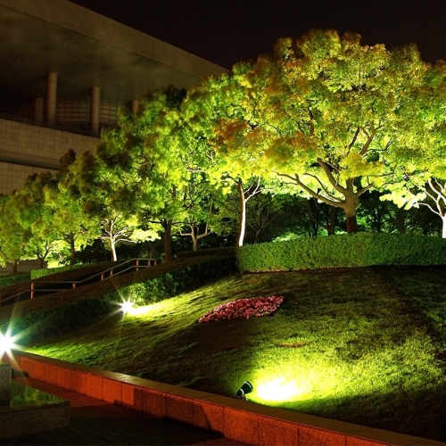 The role of projection light in city lighting project