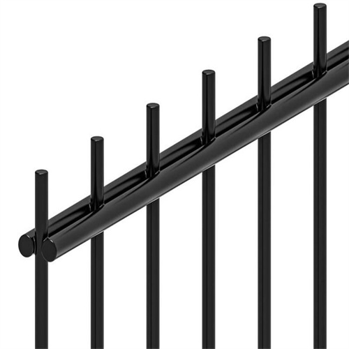 double wire mesh fence