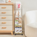 Transparent Movable Square Shelving Unit for Multi-Purpose Storage1