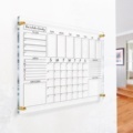 Custom Personalized Acrylic Monthly Weekly Calendar Planner for Wall Dry Erase Board - Guangdong Acrylic Factory1