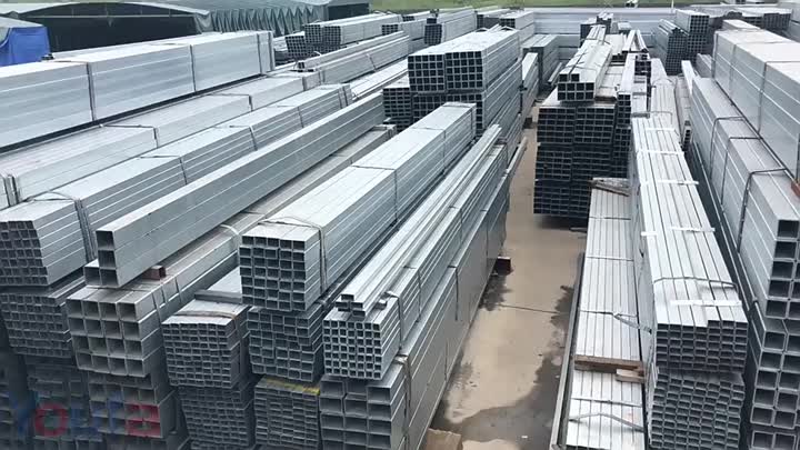 Tubo de aço quadrado galvanizado