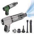 Mini Cordless Car Vacuum Cleaner with Multi-Nozzles – Blower & Vacuum 2 in 1 for Cars, Home, Office, and Pets1