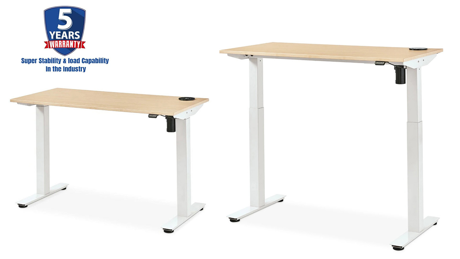 2 Stage Single Motor Schaaktafel voor kinderen Stand -up mechanisme Ergonomisch bureauframe voor zitten en staande bureau1