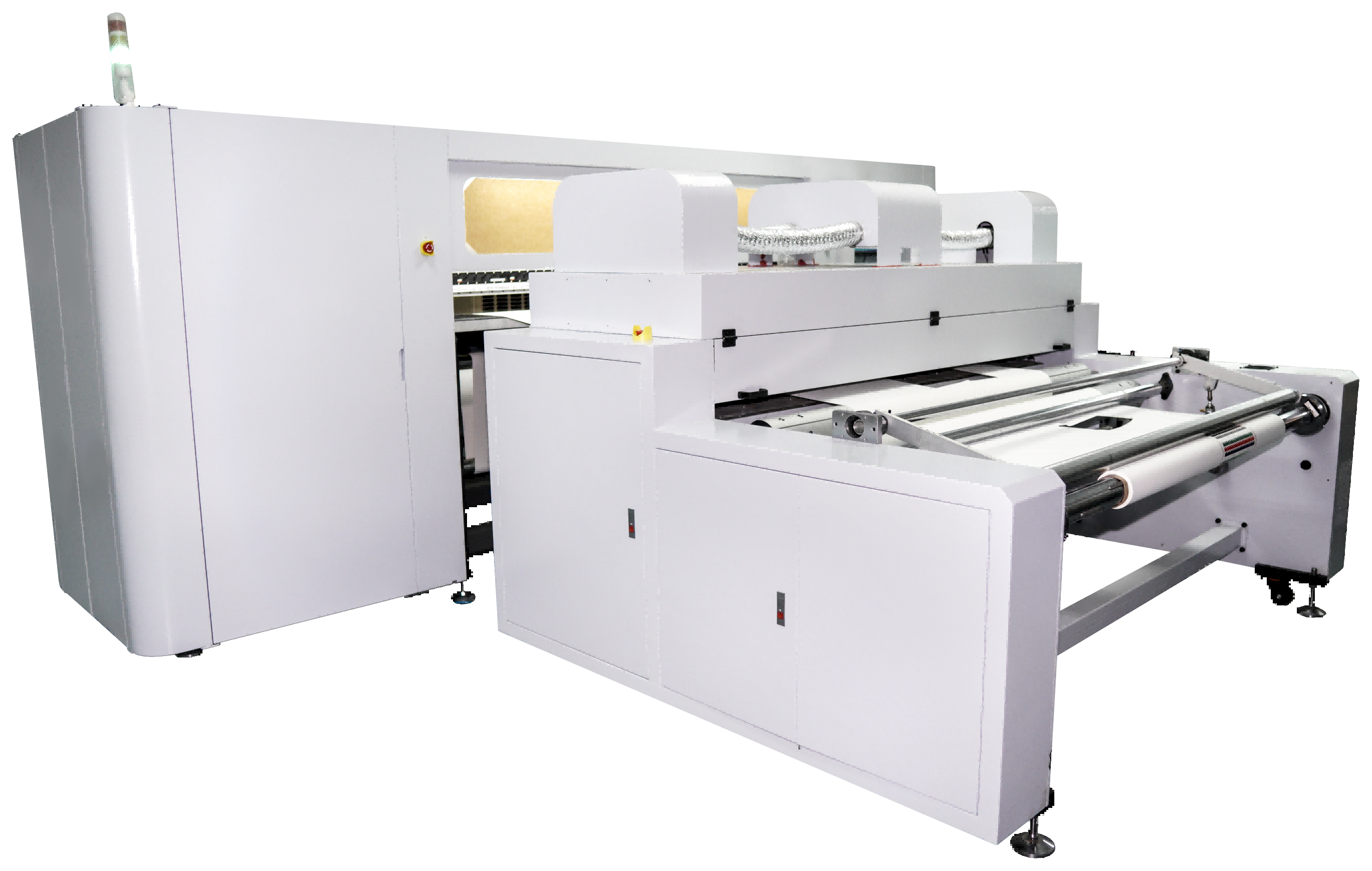 Digital printing machine for decorative paper