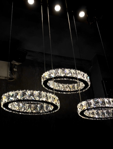 crystal pendant lights