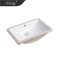 White Undermount Rectangular Bathroom Sink1
