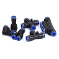 Pneumatic Plastic Fittings: PU, PE, PY, PV, PZA, PK, PEG, PG, PW Pipe Fittings 4mm-16mm1
