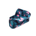 Portable Multicolor Inflatable Lounger for Camping and Home Use1