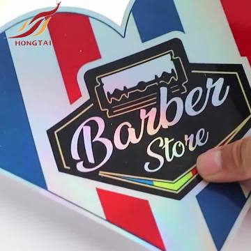 HT laser car sticker video