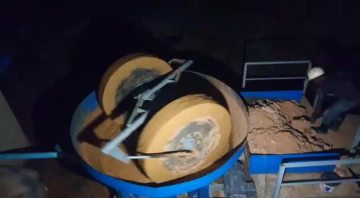 1500 wet pan mill working in Zimbabwe