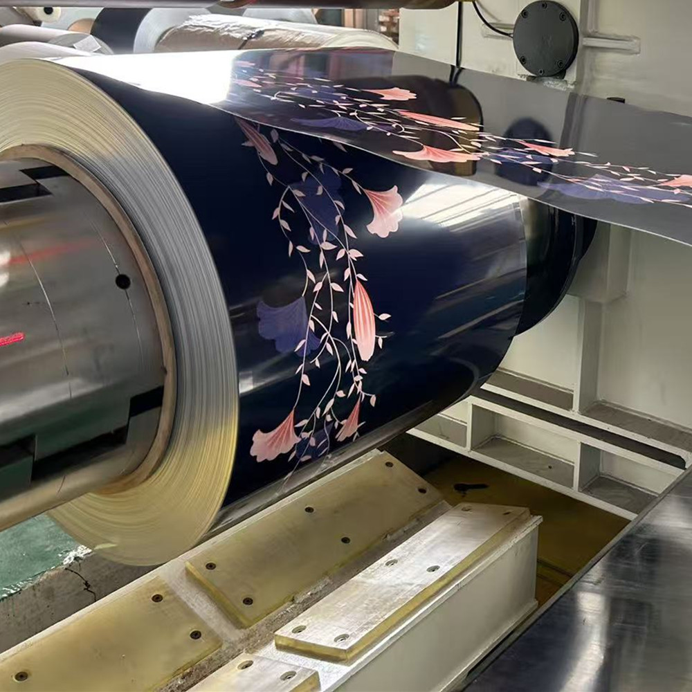 Металлическая ламинированная пленка для листов бытовой техники