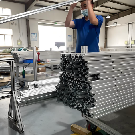 Atelier de traitement en profondeur de l&#39;aluminium