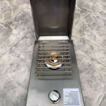 Professional 304 Stainless Steel Bbq grill Garden Outdoor Kitchen Slides Single Side Burner1