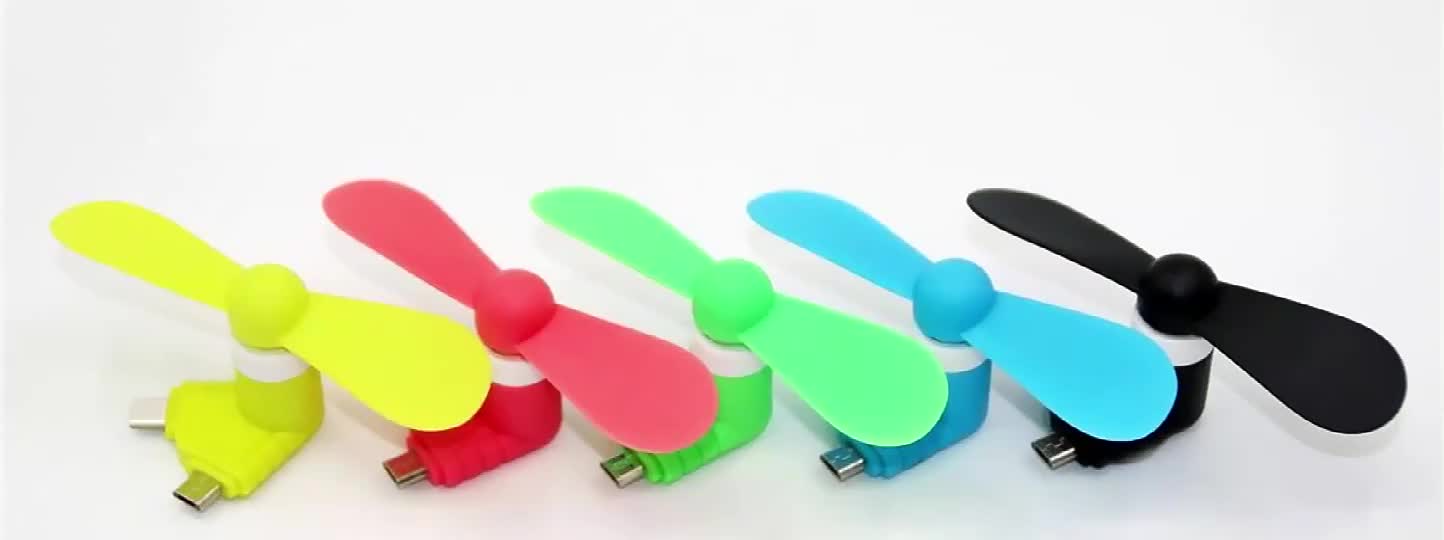 Mini-Telefon-Fan und leistungsstarke 2-in-1-Lüfterkompatibel für iPhone, iPad, Android-Smartphone, Tablet-Handy Sommerzubehör1