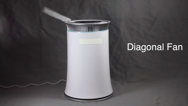 Leeyo Hepa Air Cleaner Desktop Home verwenden Luftreiniger mit HEPA Filter1