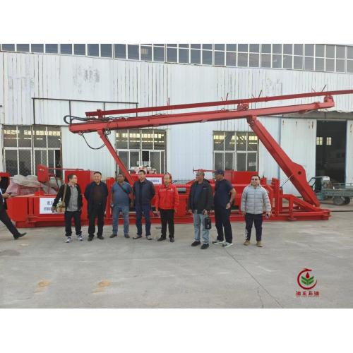 Indonesian customers are interested in our workover rigs, fracturing trucks, skid-mounted mud pumps, etc