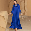 Abayas for Women لباس مسلمان آفریقایی دبی لباس مجلسی عروسی کافتان ماروکائین لباس مجلسی منگوله آستین Djellaba Femme Luxury1