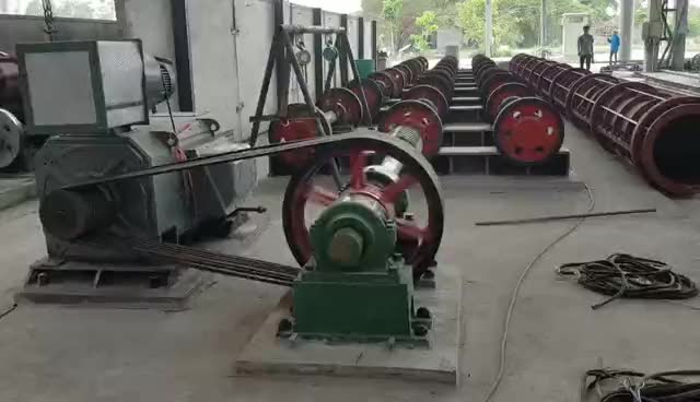Máquina de fabricação de pólo elétrico de cimento de concreto pré -vestido1