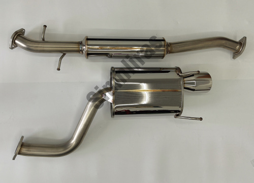 Auspuffrohr mit Edelstahl 304