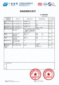 Inspection and test report