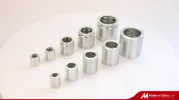 Hydraulic Fittings Carbon Steel Nipple Silver Hexagon Pipe for Hose1