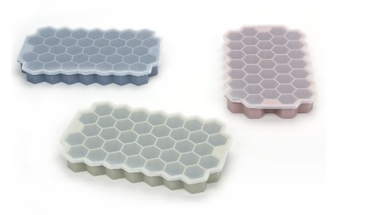 Silicone honeycomb ice grid hole ice mold I12