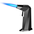SG001 FOCUS Prism Butane Refillable Windproof Jet Flame Lighter for Kitchen BBQ Camping1