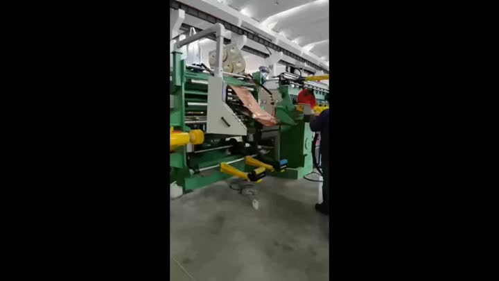 CNC foil winding machine for transformer.mp4