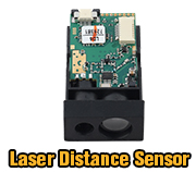 Laser rangéiert Sensor