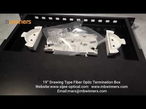 19” Drawing Type Fiber Optic Termination Box