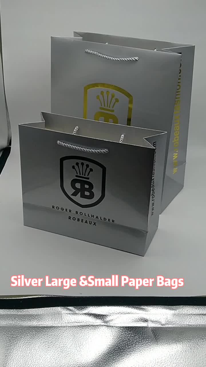 large & small paper bag