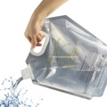 5L Gallon Spouted Beverage Bag with Plastic Handle for Coffee and Liquid Doypack1