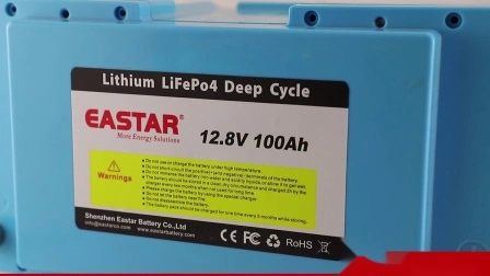 Células solares grau A LIFEPO4 12V100AH ​​Bateria de lítio prismático para armazenamento de energia1