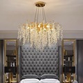 Custom Golden Supplier: Wholesale Modern Oval Glass Crystal Pendant Lights for Chandeliers1