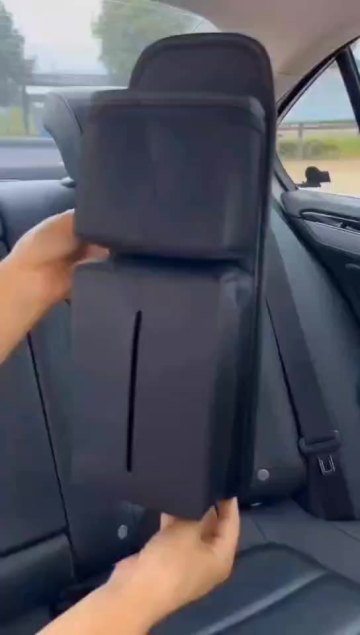 Car Seat Side Zipper Storage Bag1