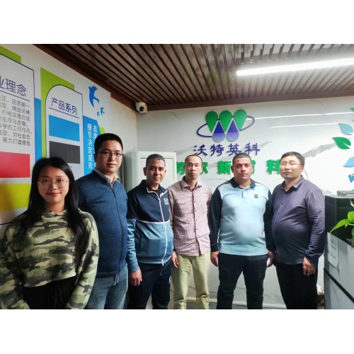 Algerian customers who met at China (Shanghai) International Screen Printing and Digital Printing Technology Exhibition then visited Lauer