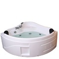 Modern White Freestanding Fiber Glass 2-Person Whirlpool Spa Bath Tub1
