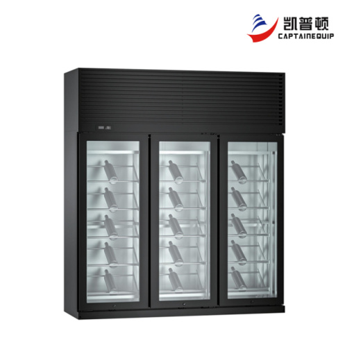 شركة Zhejiang Captain Kitchen Equipment Co., Ltd. تطلق خزانة عرض النبيذ الأنيقة ذات الباب الزجاجي، مما يوفر حلولًا متميزة لتخزين وعرض النبيذ لصناعة الضيافة