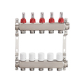 2 to 14 Loop Stainless Steel Radiant Floor Heating Manifold - BJ350041
