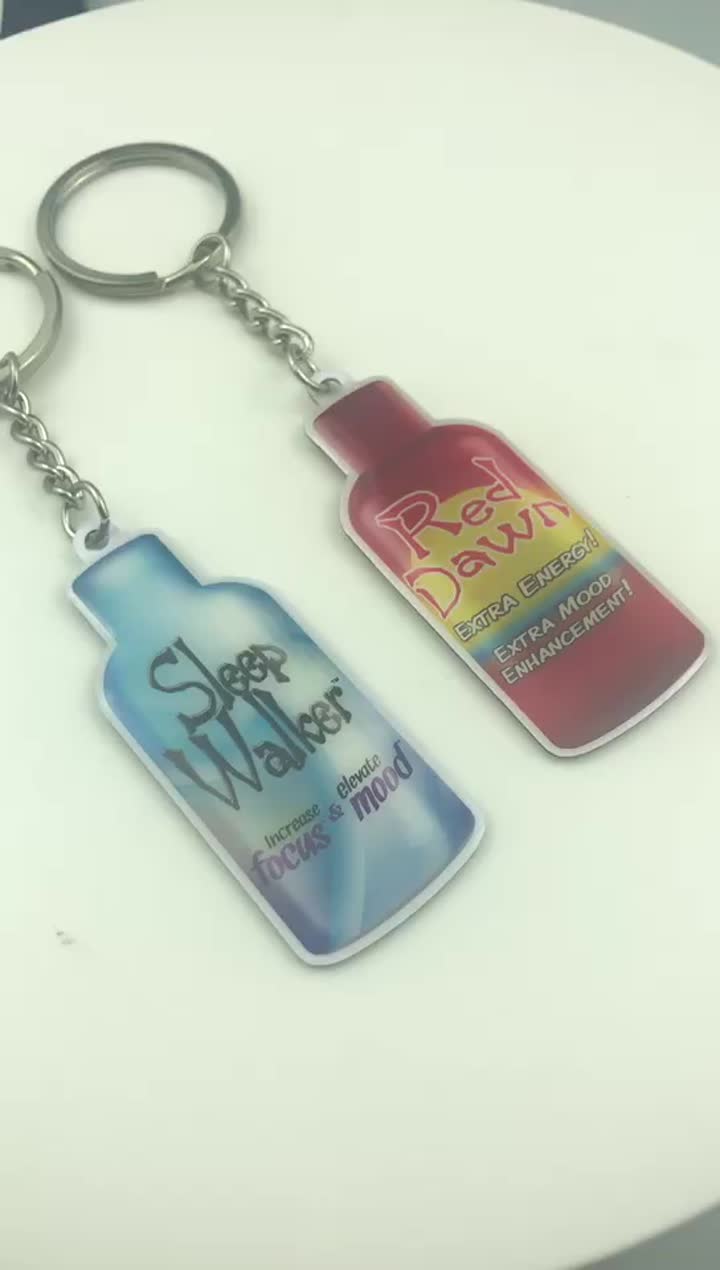 Custom keychain printing