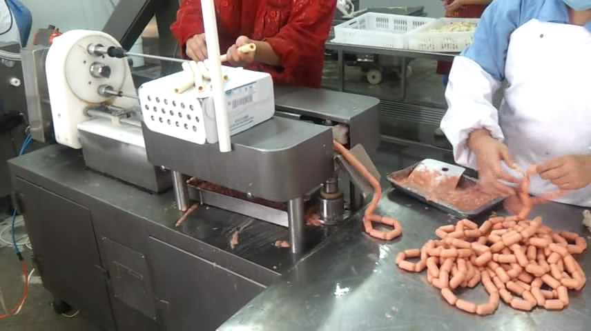 High Speed Collagen Casing Sausage Linker