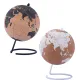 Gezginler Dünya Haritası Cork Globe Pins ile