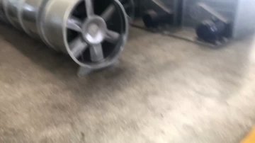 Partial box type fan
