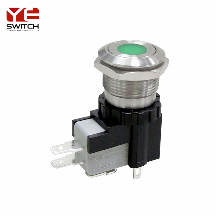 High Current Anti-Vandal Pushbutton Switches