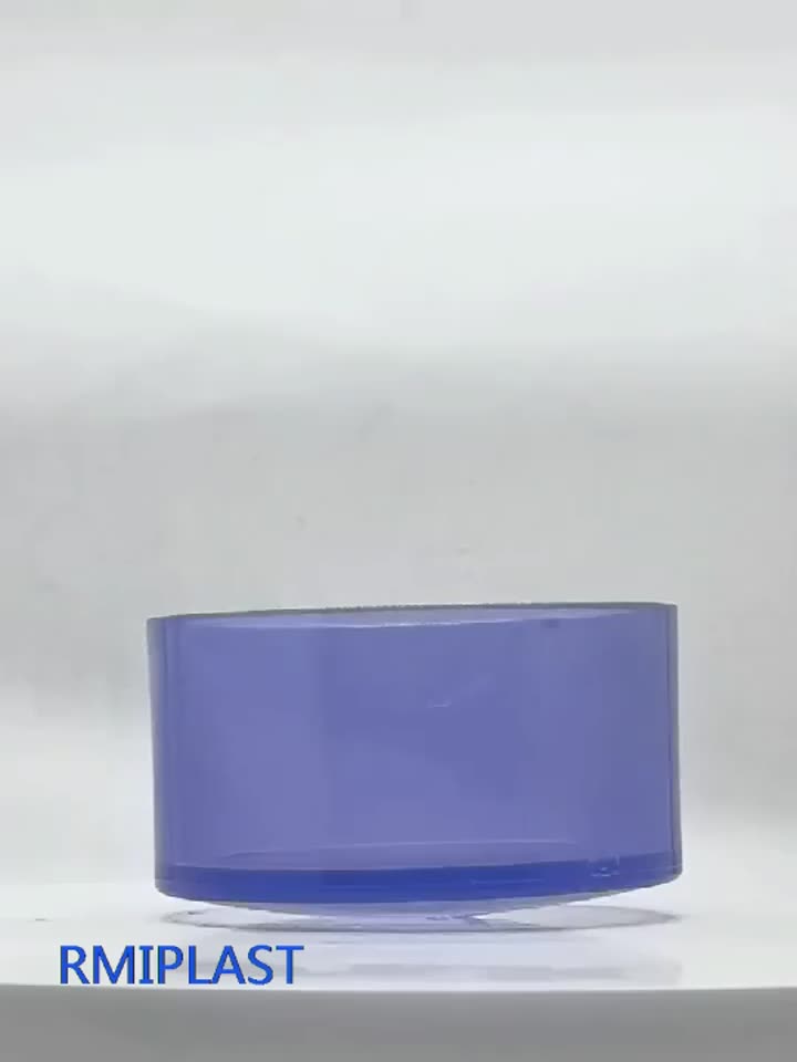 Tampa transparente de tubo de PVC