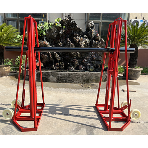 Cable drum stand sent to Korea