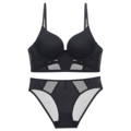 Wholesale French Style Breathable Comfort Push-up Bra and Brief Set for Women: Thin, Sexy, and Adults1