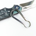 High-Grade Lightweight Titanium EDC Camping Hiking Gear - Keychain Carabiner1