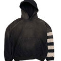 Προσαρμοσμένο λογότυπο χαλαρό πλυμένο γαλλικό puff εκτύπωση terry pullover hoodie hip hop άντρες έθιμο hoodie1