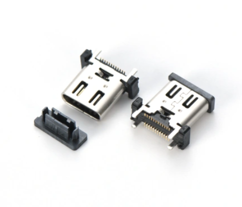 SZXYQ Launches An Industrial-grade 24-pin Vertical TYPE-C Female Connector: Supporting 100W PD Fast Charging and 10Gbps Data Transmission